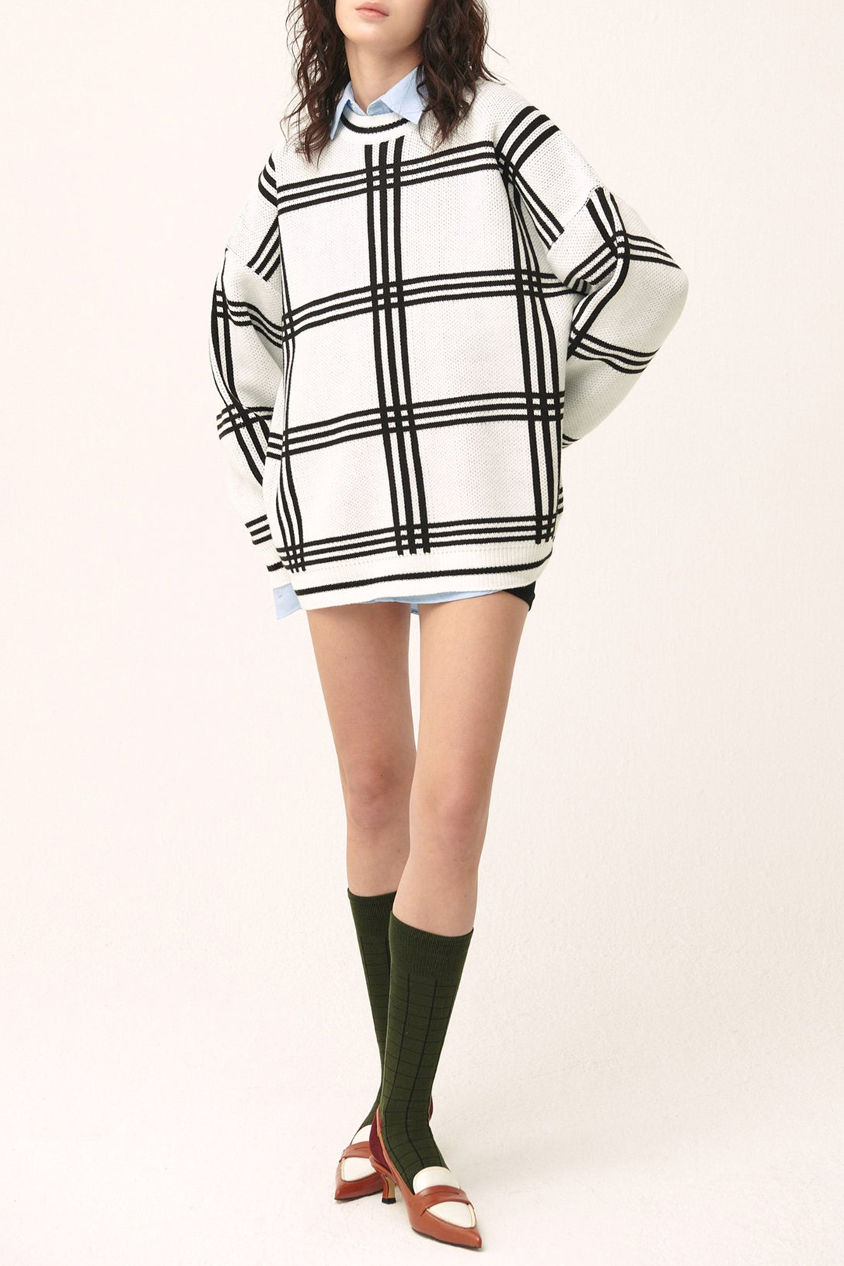 Dylan Oversized Crewneck Sweater